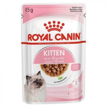 Pouch Kitten Gravy Yavru Kedi Konservesi 12 Adet 85 Gr