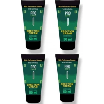 PRO CAPS CREAM 50 ML ERKEKLERE ÖZEL KREM X 4 ADET
