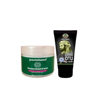 Proctohemo 100 ml Rahatlatıcı Kremi + İbni Sina Çörek Otu Kremi 50 ml