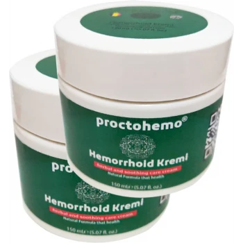 PROCTOHEMO KİŞİSEL KREM BÜYÜK BOY 150 ML X 2 ADET