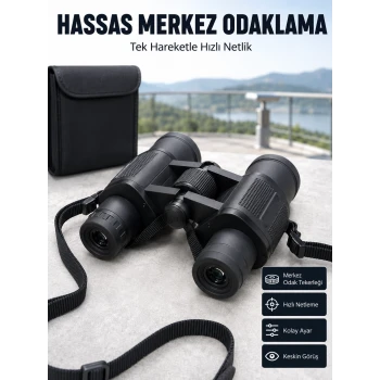 Profesyonel Doğa ve Kuş Gözlem Dürbünü FMC Optik Mercekli