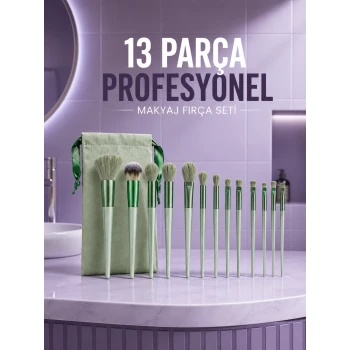 Profesyonel Makyaj Fırça Seti Yumuşak Kıllı Taşınabilir Çantalı