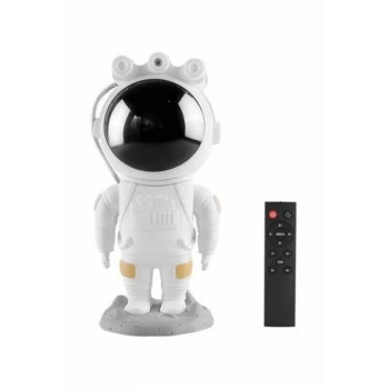Projeksiyon Astronot Lamba Speaker Sevimli Astronot Bluetooth Hoparlör