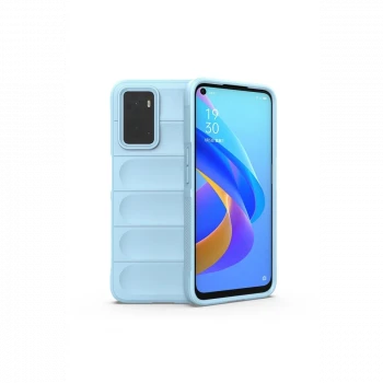 Realme 9i 4G Kılıf Optimum Silikon - Sky Blue