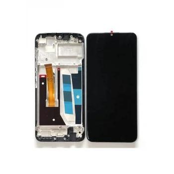 Realme C11 Lcd Ekran Dokunmatik Çıtalı (Siyah)