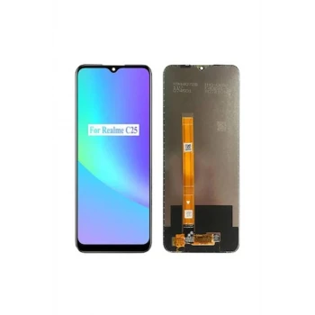 Realme C25 Ekran Dokunmatik (Siyah)