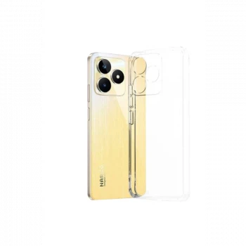 Realme C53 Kılıf Lüx Şeffaf Silikon