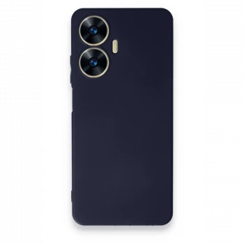 Realme C55 Kılıf First Silikon - Lacivert
