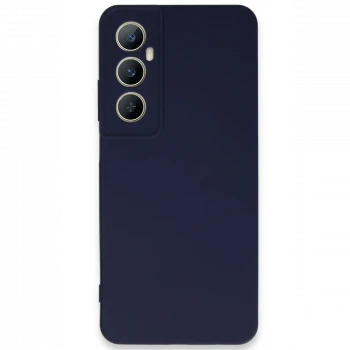 Realme C65 Kılıf First Silikon - Lacivert