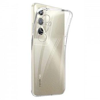 Realme C65 Kılıf Lüx Şeffaf Silikon