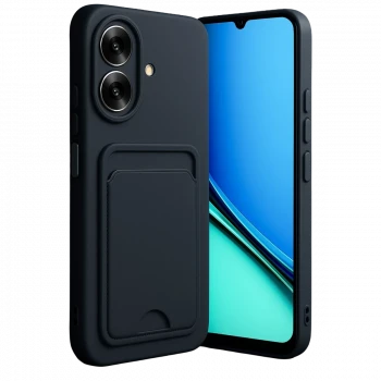 Realme Note 60 Kelvin Kartvizitli Silikon - Siyah