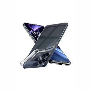 Realme Note 60 Kılıf Lüx Şeffaf Silikon