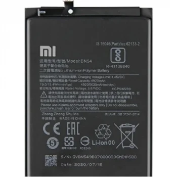 Redmi Note 9 (BN54) Batarya Pil