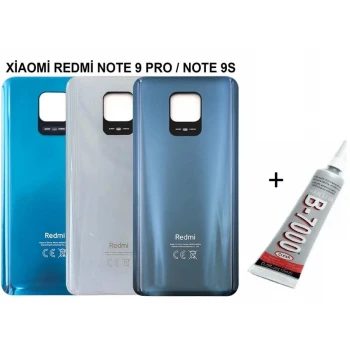 REDMİ NOTE 9 PRO - NOTE 9S Arka Batarya Pil Kapağı