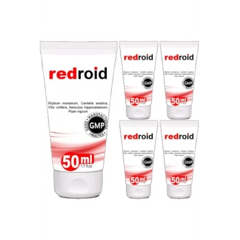Redroid 5li Paket Rahatlatıcı Masaj Kremi 50 ml Özel Krem