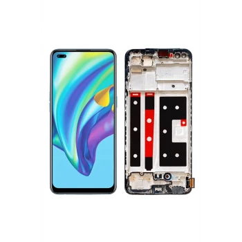 Reno 4 Lite Ekran Dokunmatik Çıtalı SRV (Siyah)