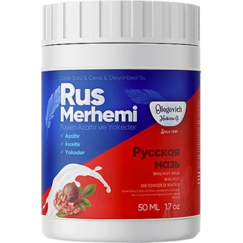 Rus Merhemi Tüy Dökücü 50ML 2 ADET