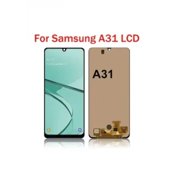 Samsung A31 SERVİS Dokunmatik ekran (Siyah)