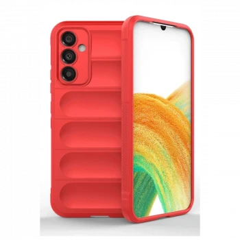 Samsung A36 Kılıf Optimum Silikon - Kırmızı