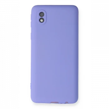 Samsung Galaxy A01 Core Kılıf First Silikon - Lila