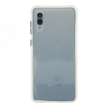 Samsung Galaxy A02 Kılıf Miami Şeffaf Silikon - Şeffaf