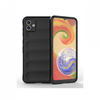 Samsung Galaxy A04 Kılıf Optimum Silikon - Siyah