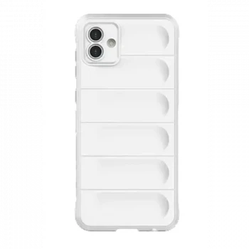 Samsung Galaxy A05 Kılıf Optimum Silikon - Krem