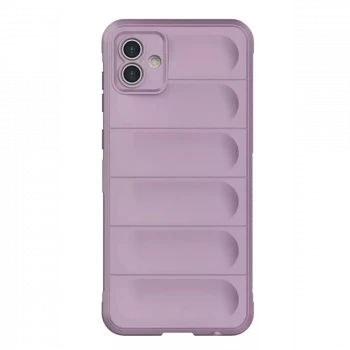 Samsung Galaxy A05 Kılıf Optimum Silikon - Mor