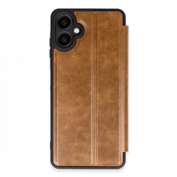 Samsung Galaxy A06 Kılıf Flip Cover - Taba