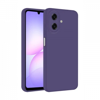 Samsung Galaxy A07 4G First Silikon - Mürdüm