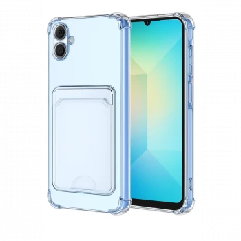 Samsung Galaxy A07 4G Kart Şeffaf Silikon - Şeffaf