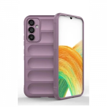 Samsung Galaxy A15 4G Kılıf Optimum Silikon - Mor