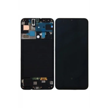 Samsung Galaxy A30 Siyah Çıtalı Lcd Ekran