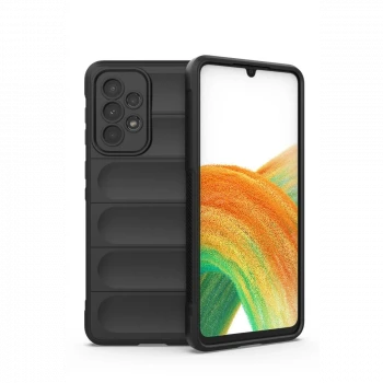 Samsung Galaxy A33 5G Kılıf Optimum Silikon - Siyah