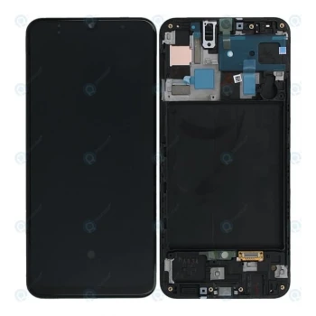 Samsung Galaxy A50 Lcd Ekran Dokunmatik Çıtalı (Si