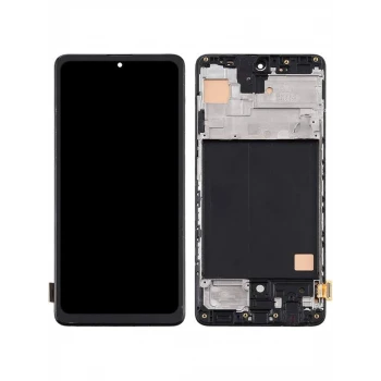 Samsung Galaxy A51 Uyumlu Ekran Dokunmatik TFT Siy