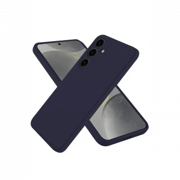 Samsung Galaxy A56 Kılıf First Silikon - Lacivert