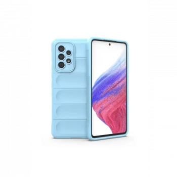 Samsung Galaxy A73 5G Kılıf Optimum Silikon - Sky Blue