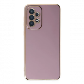 Samsung Galaxy A73 5G Kılıf Volet Silikon - Mor