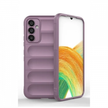 Samsung Galaxy M14 5G Kılıf Optimum Silikon - Mor