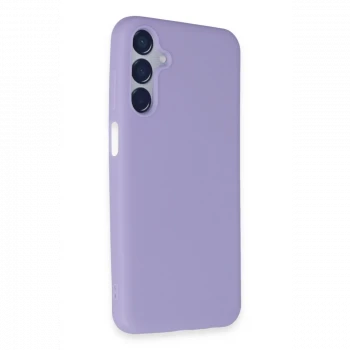 Samsung Galaxy M15 Kılıf First Silikon - Lila
