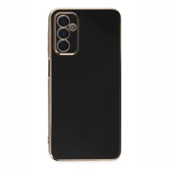 Samsung Galaxy M23 Kılıf Volet Silikon - Siyah