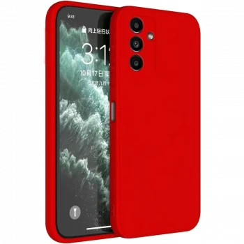 Samsung Galaxy S23 FE Kılıf First Silikon - Kırmızı