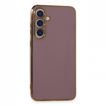 Samsung Galaxy S24 Plus Kılıf Volet Silikon - Mor