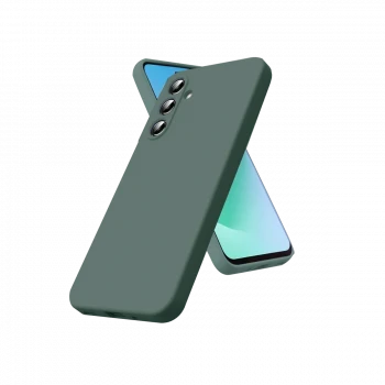 Samsung Galaxy S25 FE First Silikon - Koyu Yeşil