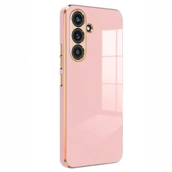 Samsung Galaxy S25 FE Volet Silikon - Pembe