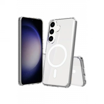 Samsung Galaxy S26 Plus Magneticsafe Şeffaf Silikon - Şeffaf