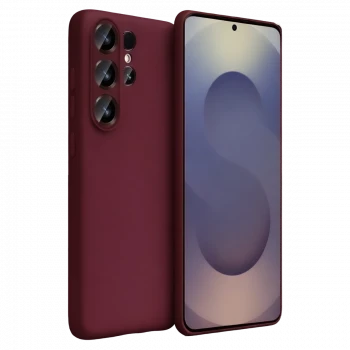 Samsung Galaxy S26 Ultra First Silikon - Bordo