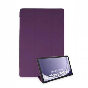 Samsung Galaxy Tab A9 Plus Kılıf Tablet Smart Kılıf - Mor