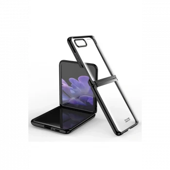 Samsung Galaxy Z Flip 4 Kılıf Fold Element Kapak - Siyah